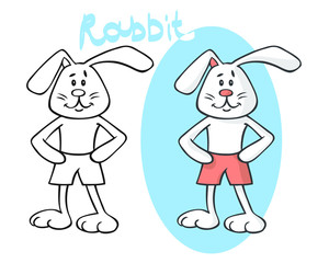 cartoon animal rabbit