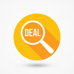 Deal Word Magnifying Glass