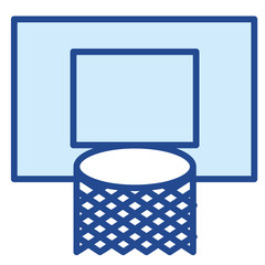 Basketballkorb Vector Icon