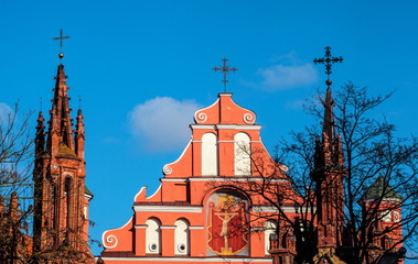 Vilnius,St.Anne and Bernardine Church Fragment