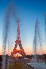 Tramonto alla Torre Eiffel
