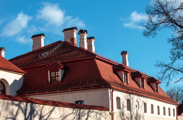 House in the Old Town fragment,Vilnius