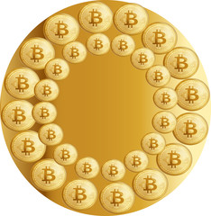 Fototapeta premium Bit Coin