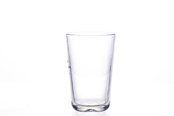 ein leeres Glas -  freigestellt