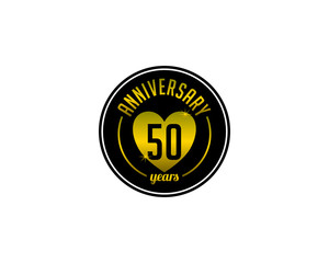 fifty year anniversary badge
