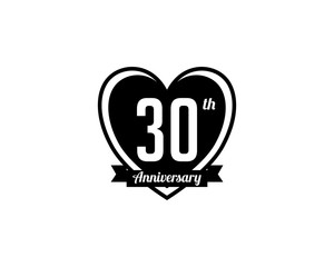 thirty year anniversary badge