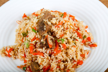Asian rice - Plov