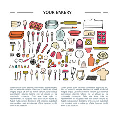 Your bakery utensils.