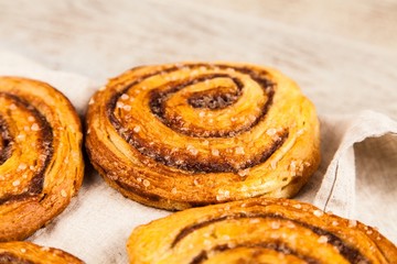 Traditional cinnamon rolls