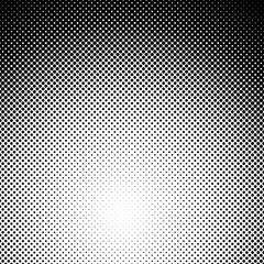 Abstract halftone circle pattern background - vector graphic design from dots