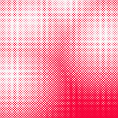 Retro abstract halftone dot pattern background - vector graphic design from circles