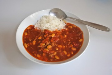 homemade Chirikonkan with rice