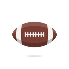 American football icon vector
