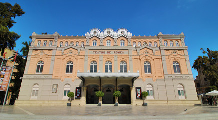 Fototapeta na wymiar Teatro Romea de Murcia, España