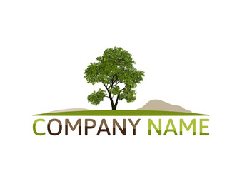 Obraz premium Abstract Tree Logo Design Vector. 