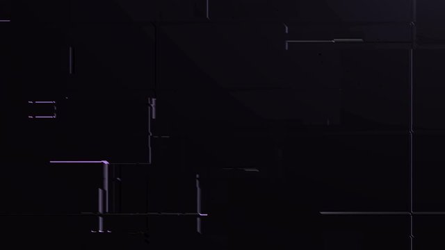 Sci fi machine bakground texture. Animation of futuristic fantasy technology. Spaceship panel backdrop.