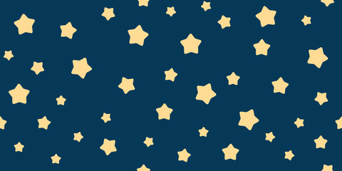 Funny baby seamless star pattern