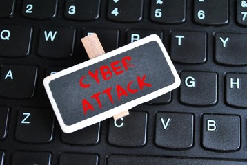 Cyber attack - obrazy, fototapety, plakaty