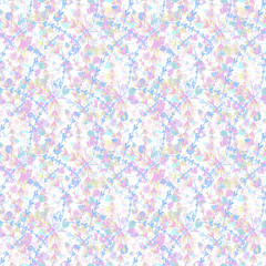 Seamless repeating floral pattern