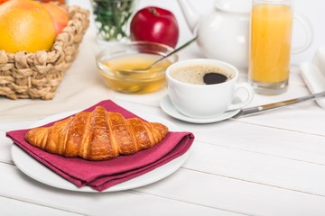 Breakfast.