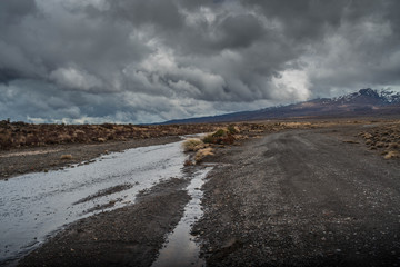 Neuseeland - Vulkanische Landschaft im Tongariro Nationalpark // New Zealand - Tongariro National parc and termal area