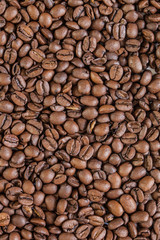 Coffee beans background