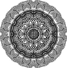 Mandala Lace Pattern, Oriental