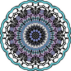 Mandala Lace Pattern, Oriental