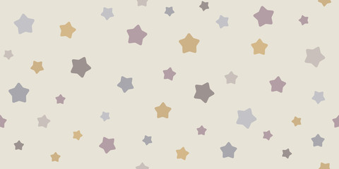Funny baby seamless star pattern © Sergey Kolesov