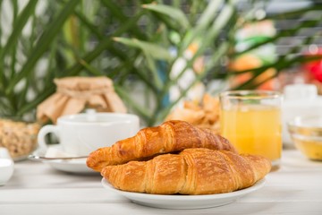Breakfast.