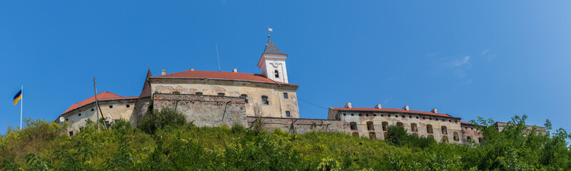 Fototapeta na wymiar Palanok Castle. Mukacheve, Carpathians