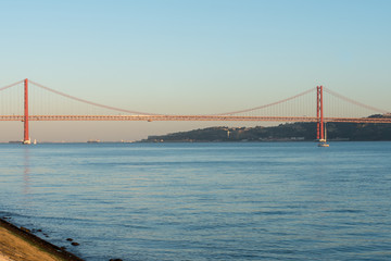 bridge of April 25, in Lisbon