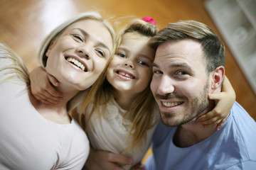 Fototapeta premium Portrait of family.