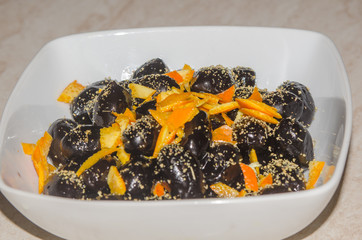 baked black olives