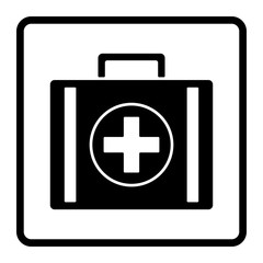 WC & Toiletten Icon - Erste Hilfe