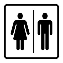 WC & Toiletten Icon - Unisex