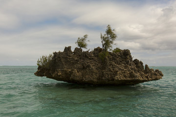 islet in the sea