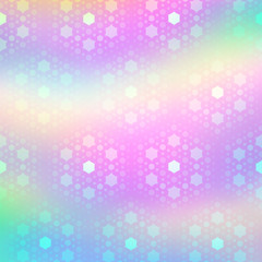 Abstract holographic background.