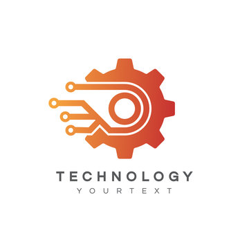 technology logo design