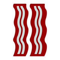 Grillen & Barbecue Icon - Bacon