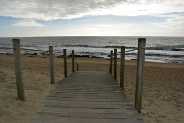 Fototapeta na wymiar Access to the beach