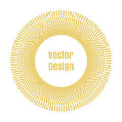 Monogram line vintage frame