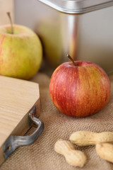 Apples on the table