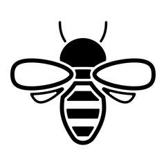 Bienen & Honig Icon - Honigbiene