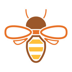 Bienen & Honig Icon - Honigbiene
