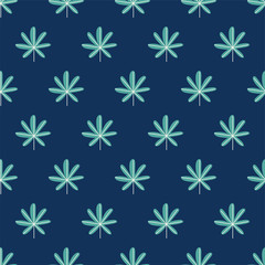 seamless leaf pattern