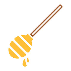 Bienen & Honig Icon - Honiglöffel