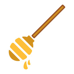Bienen & Honig Icon - Honiglöffel