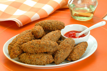 bolinhos de carne bacalhau