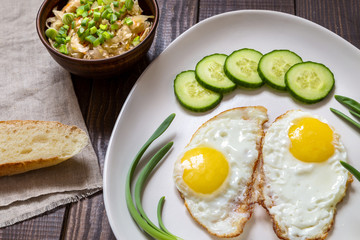 Image with fried eggs